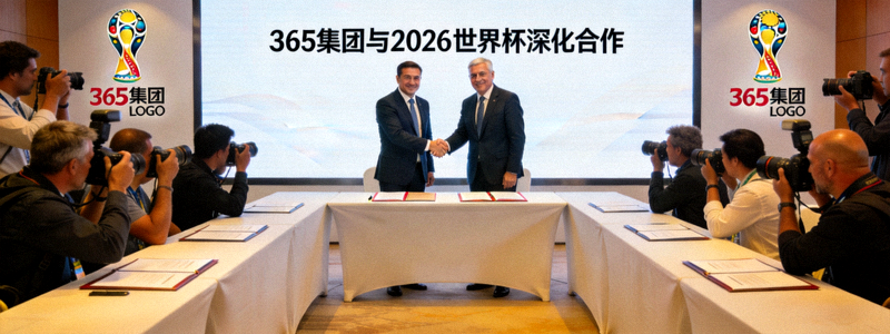 365集团宣布与2026世界杯深化合作 - 新闻发布会现场照片